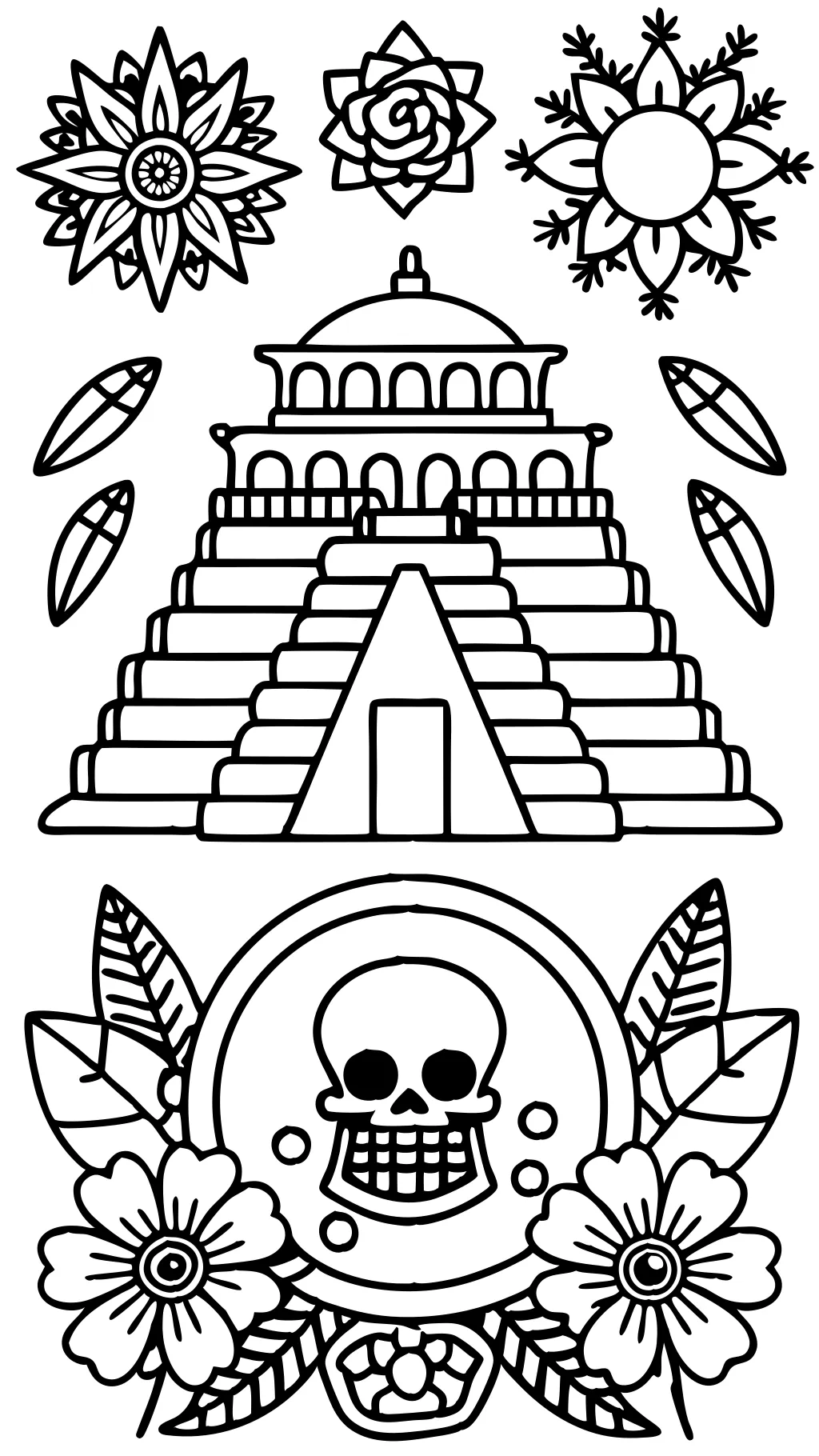 coloring pages of mexico